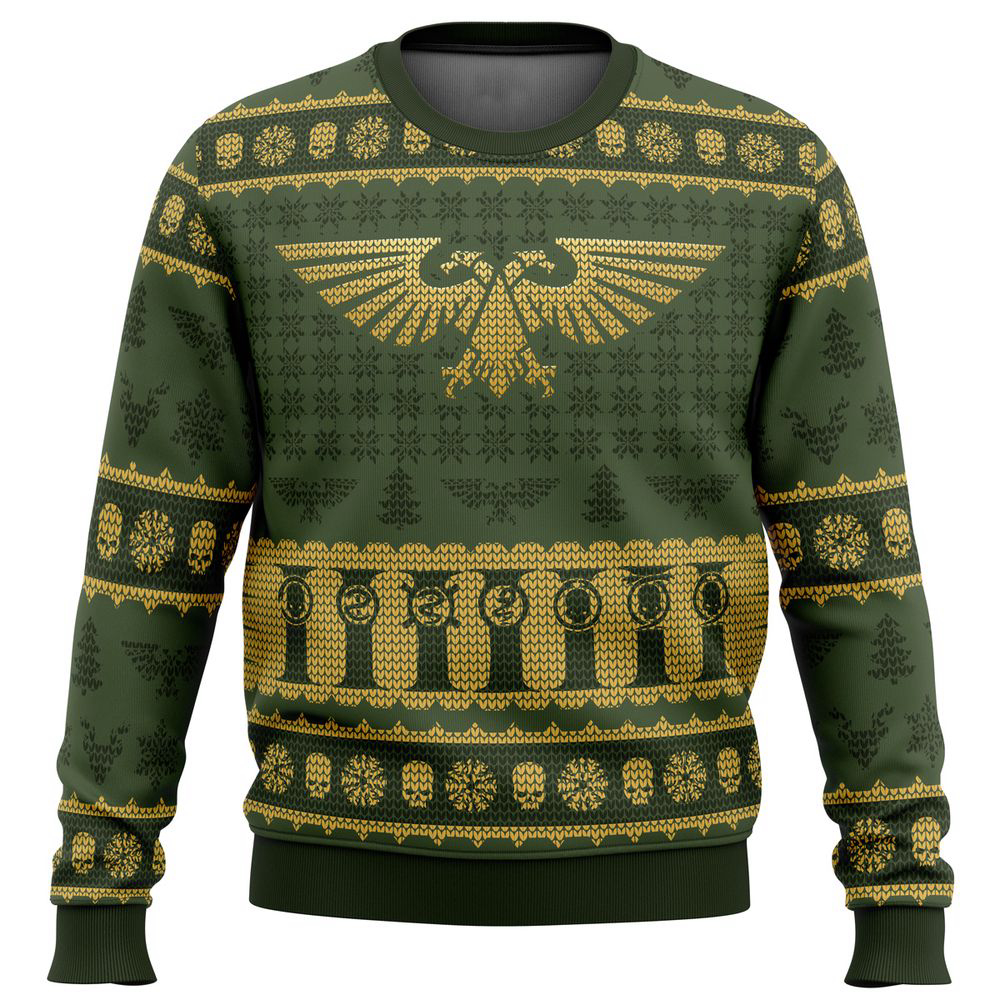 Warhammer 40k Imperium Ugly Christmas Sweater, Gift For Men And Women