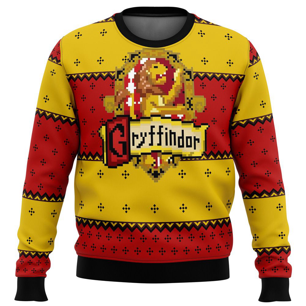 Harry Potter Gryffindor Ugly Christmas Sweater, Gift For Men And Women