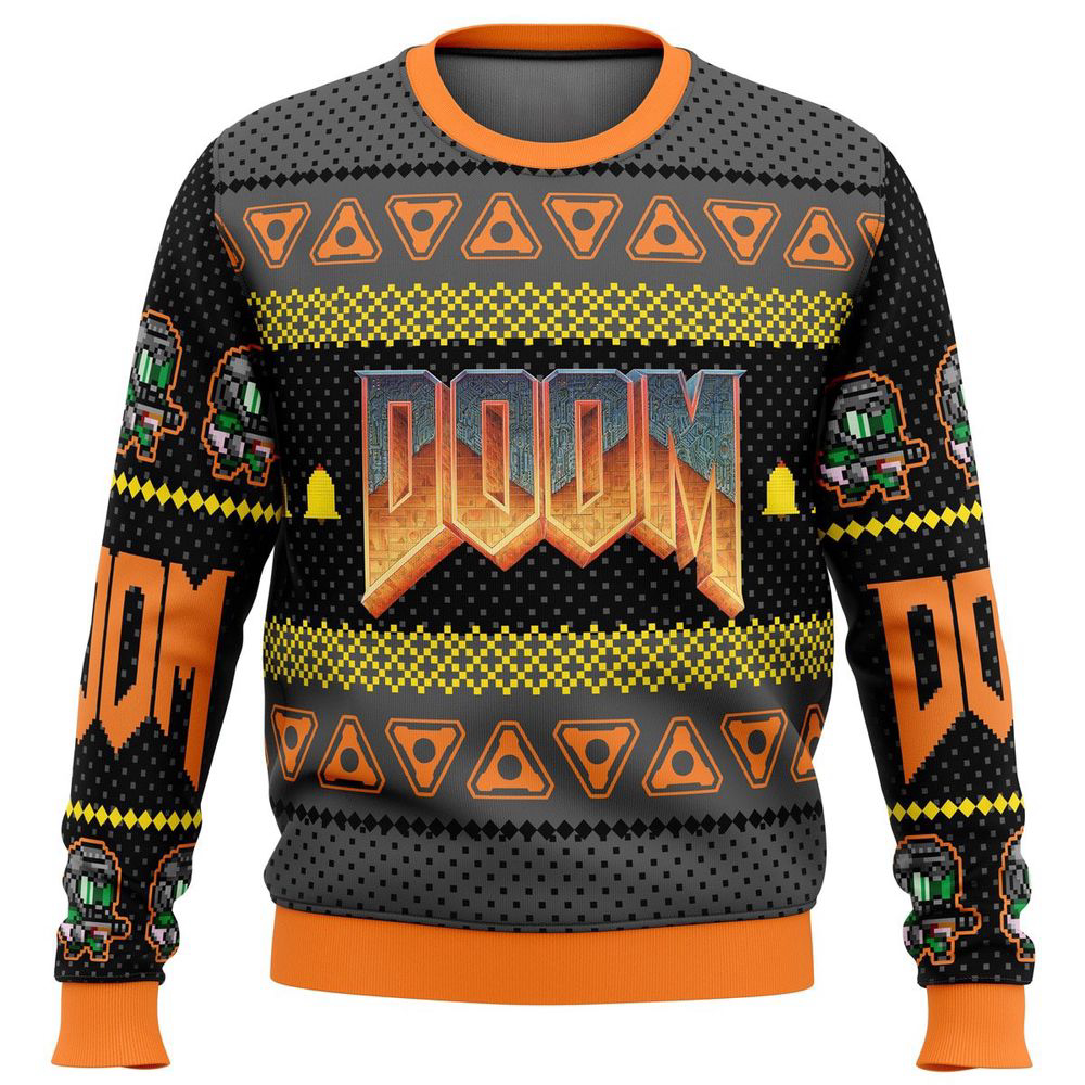 Doom Ugly Christmas Sweater, Gift For Men And Women