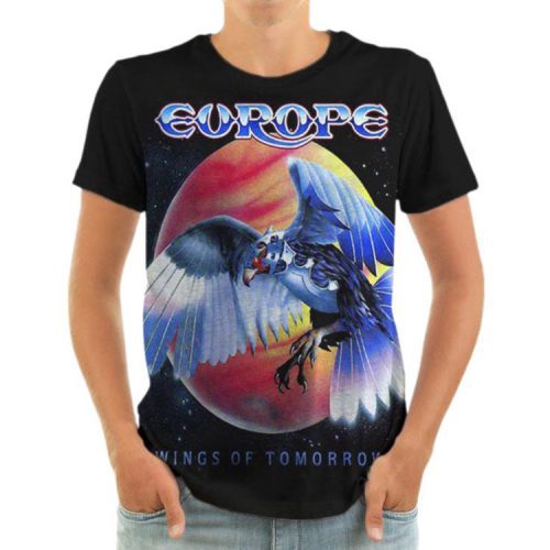 Europe Rock Legends Music 3D Tshirt