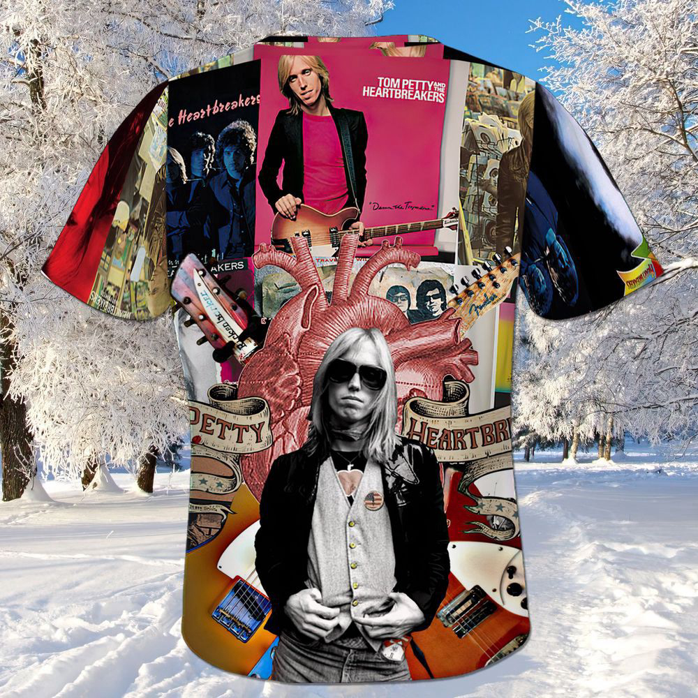 3D T-Shirt: Fashionable Tom Petty Kid Rock Unisex Outfit for Christmas & Birthdays