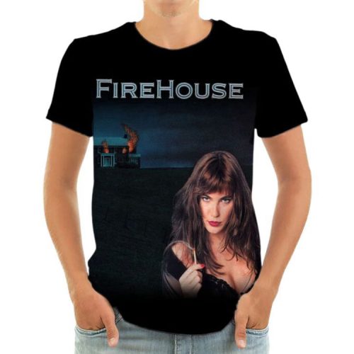 FireHouse Rock Legends  Music 3D Tshirt