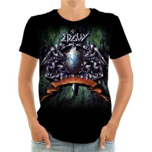 Edguy Rock Legends Music 3D Tshirt