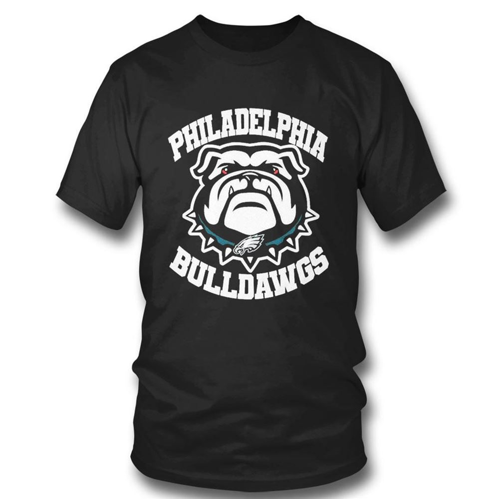 Philadelphia Eagles Eaglesdawgs Bulldogs T-shirt For Fans