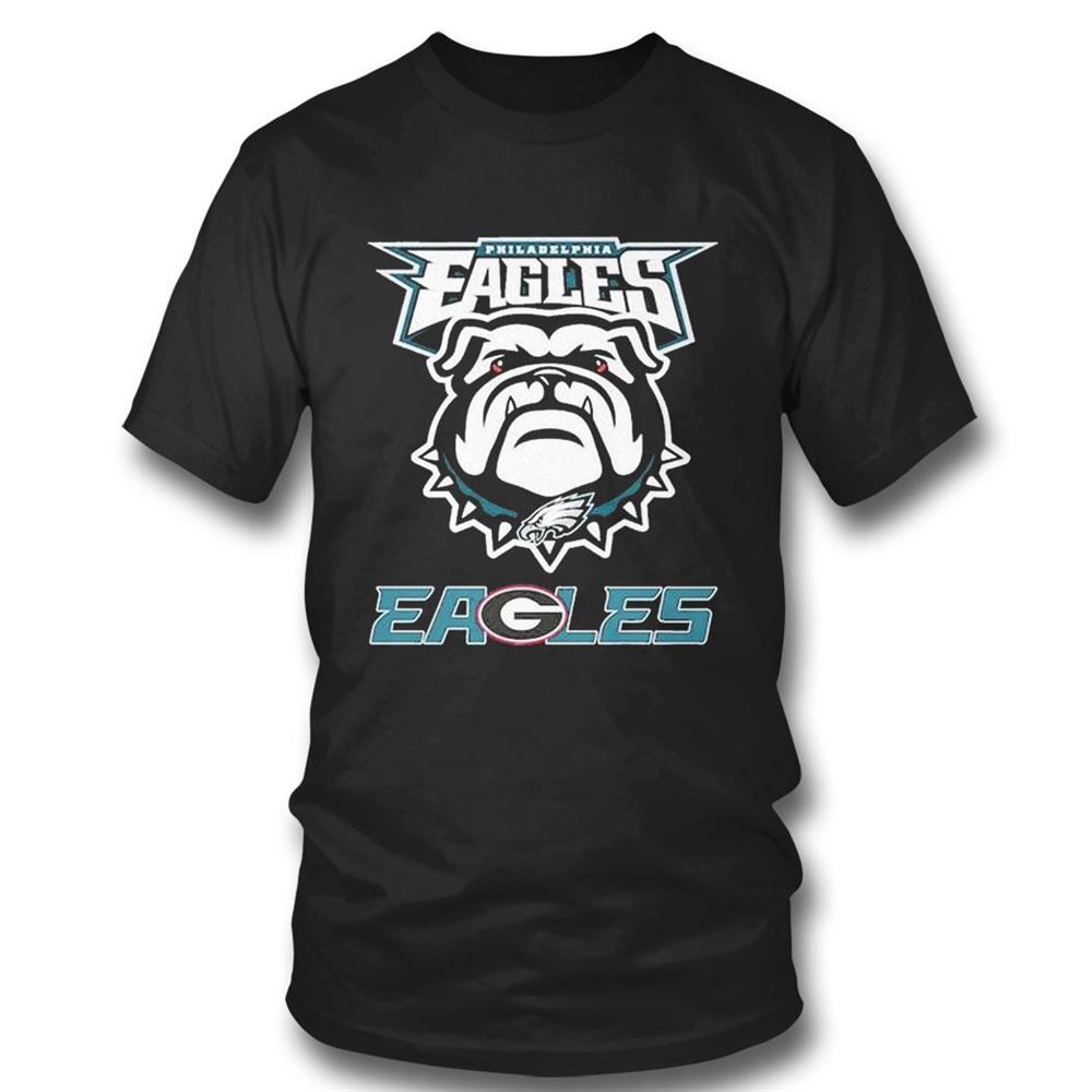 Philadelphia Eagles Eaglesdawgs Bulldogs T-shirt For Fans