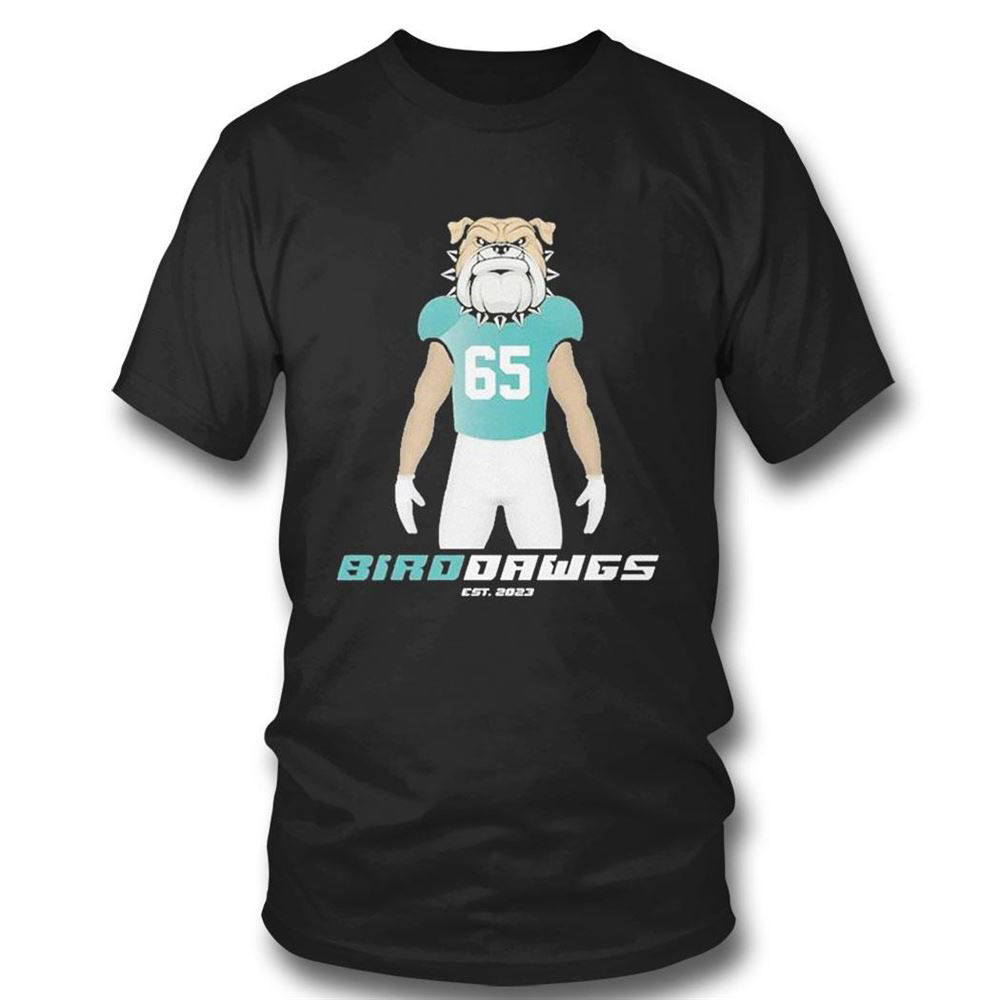 Philadelphia Eagles And Georgia Bulldogs Bird Dawgs Mascots T-shirt For Fans