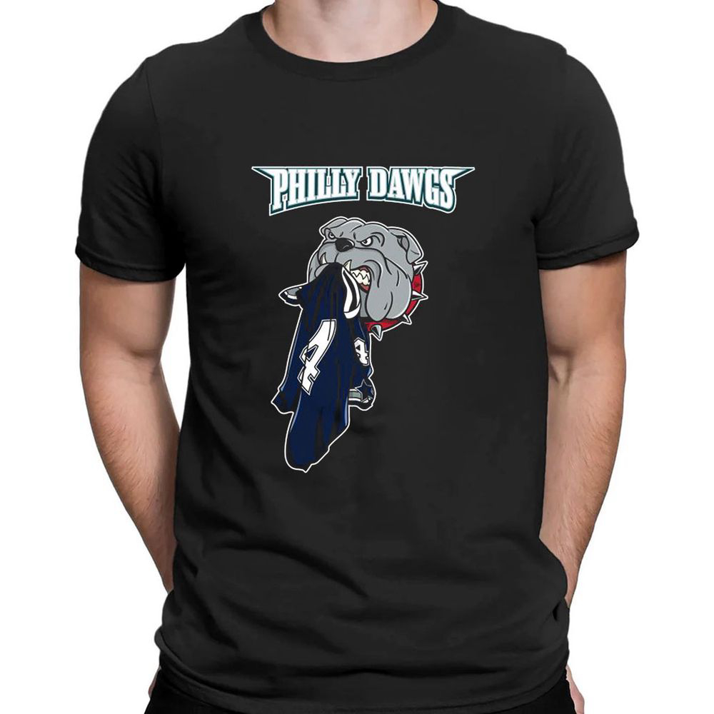 Philly Dawgs Georgia Bulldogs Beat Philadelphia Eagles T-shirt For Fans