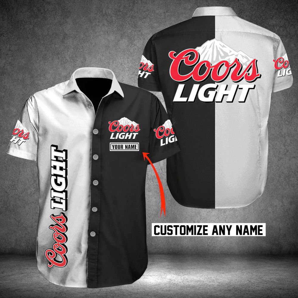 Coors Light Custom Hawaiian Shirt For Men Women