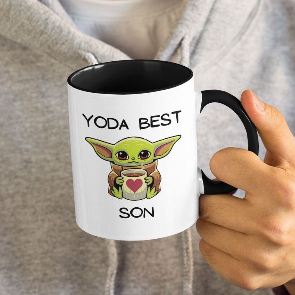 Yoda Best Son, Cute, Funny Coffee, Tea Mug (11 or 15oz), Beautiful Premium Quality Gift Idea