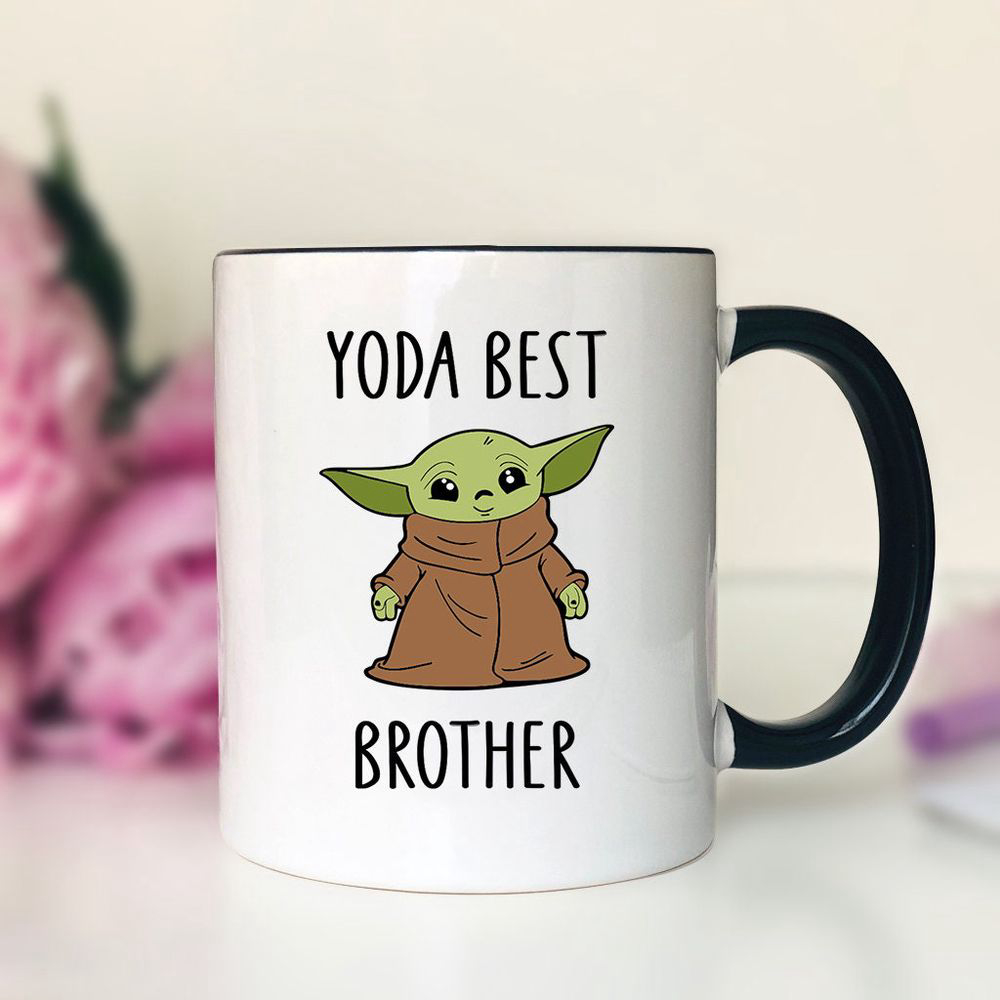 Yoda Best Brother, Mug, Yoda Mug, Yoda Brother Mug, Funny Brother Gift, Funny Brother Mug