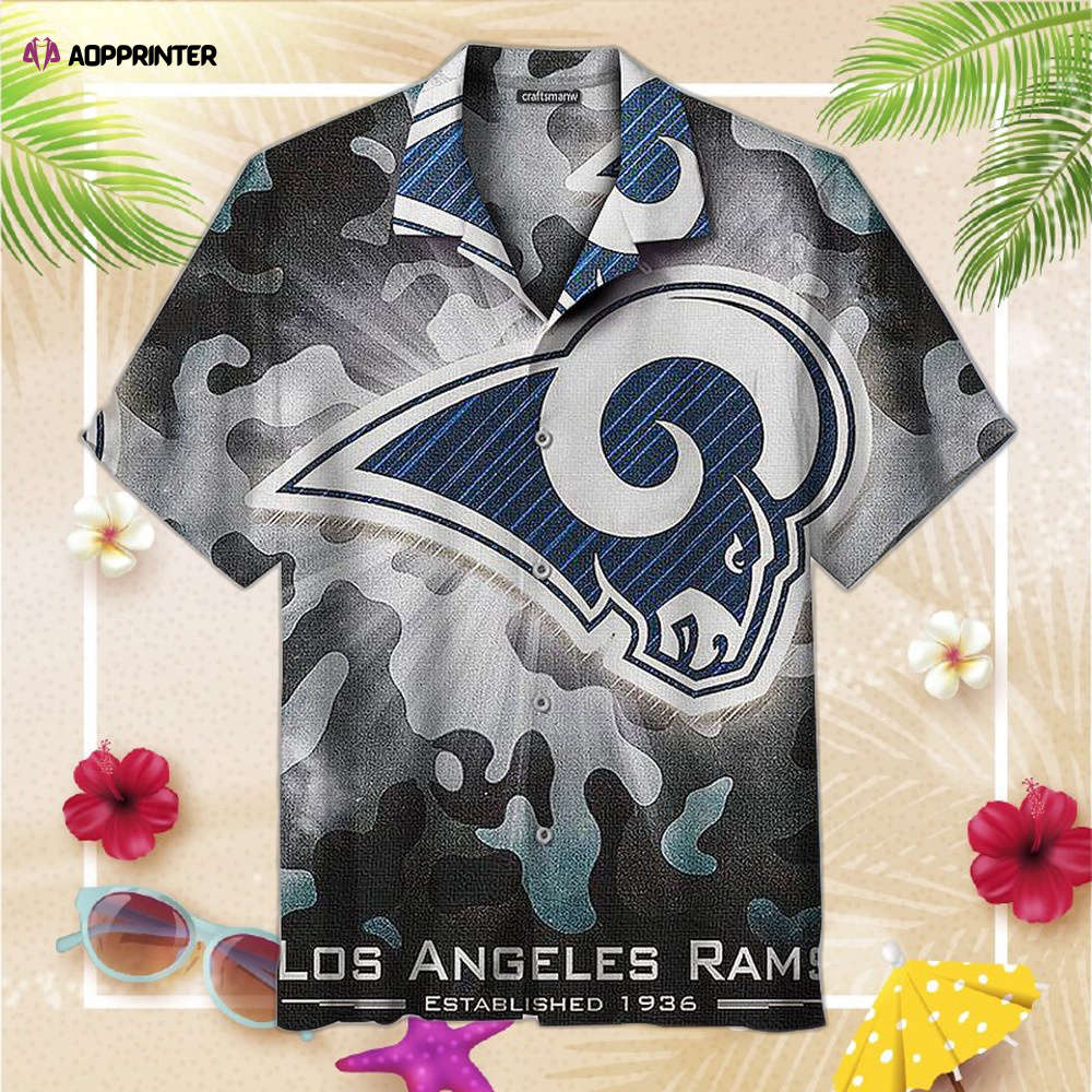 1936 Los Angeles Rams Unisex Hawaiian Shirt For Men And Women