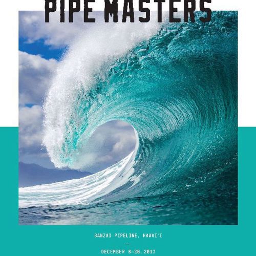 2017 BILLABONG PIPE MASTERS Print –  Vintage Surfing Poster  Retro Surf Poster – Gift For Home Decoration