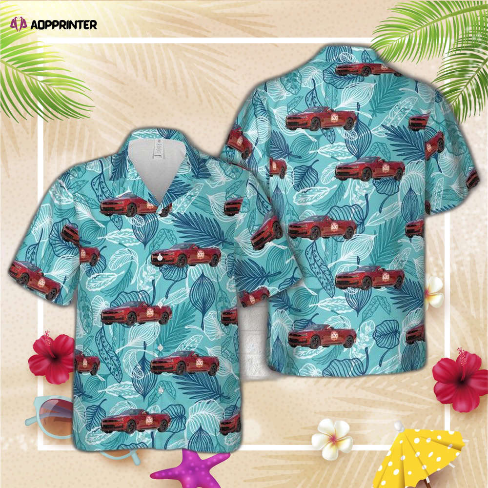 2023 Chevrolet Camaro SS Convertible Hawaiian Shirt, Gift For Men Women