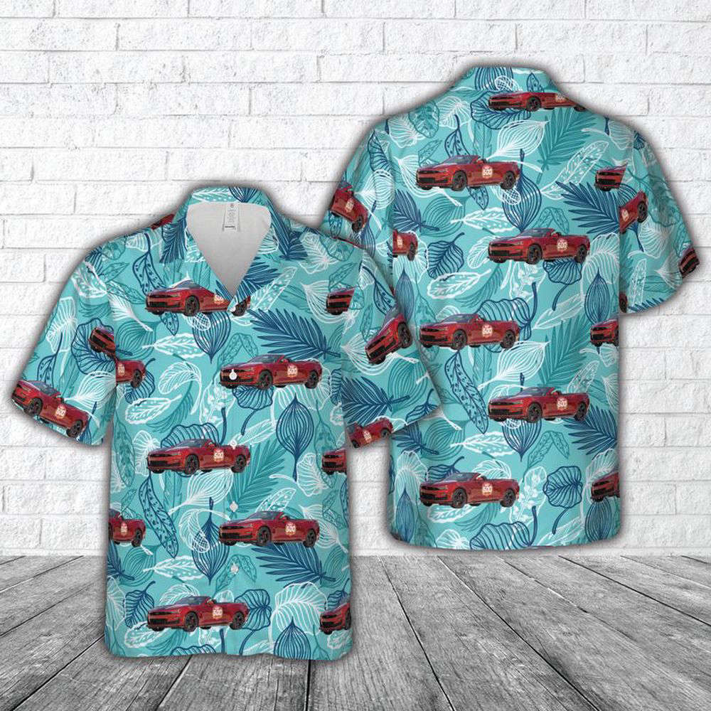 2023 Chevrolet Camaro SS Convertible Hawaiian Shirt, Gift For Men Women