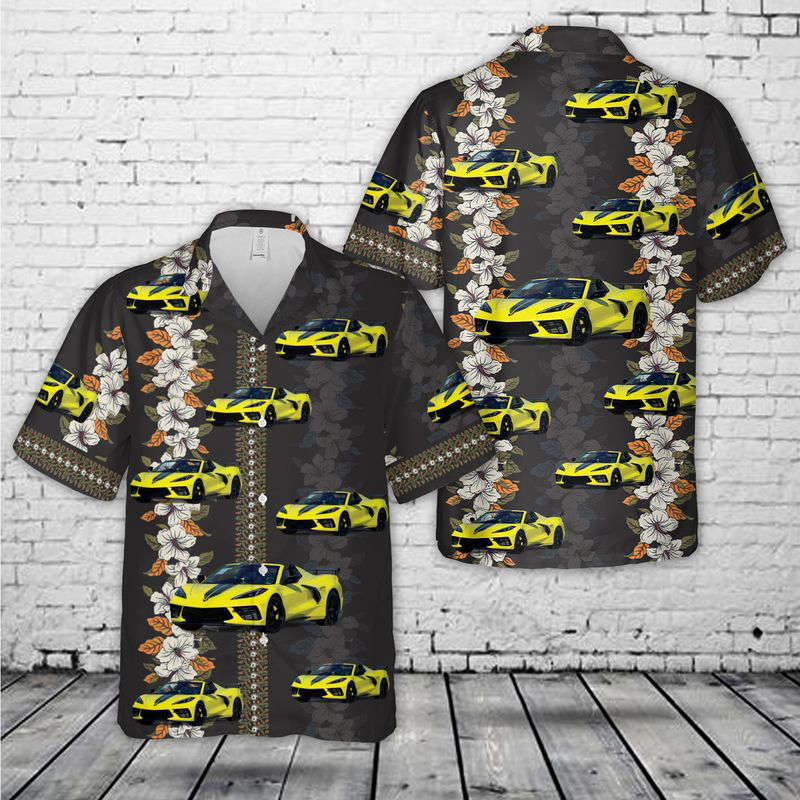 2023 Chevrolet Corvette IMSA GTLM C8.R Hawaiian Shirt, Gift For Men Women