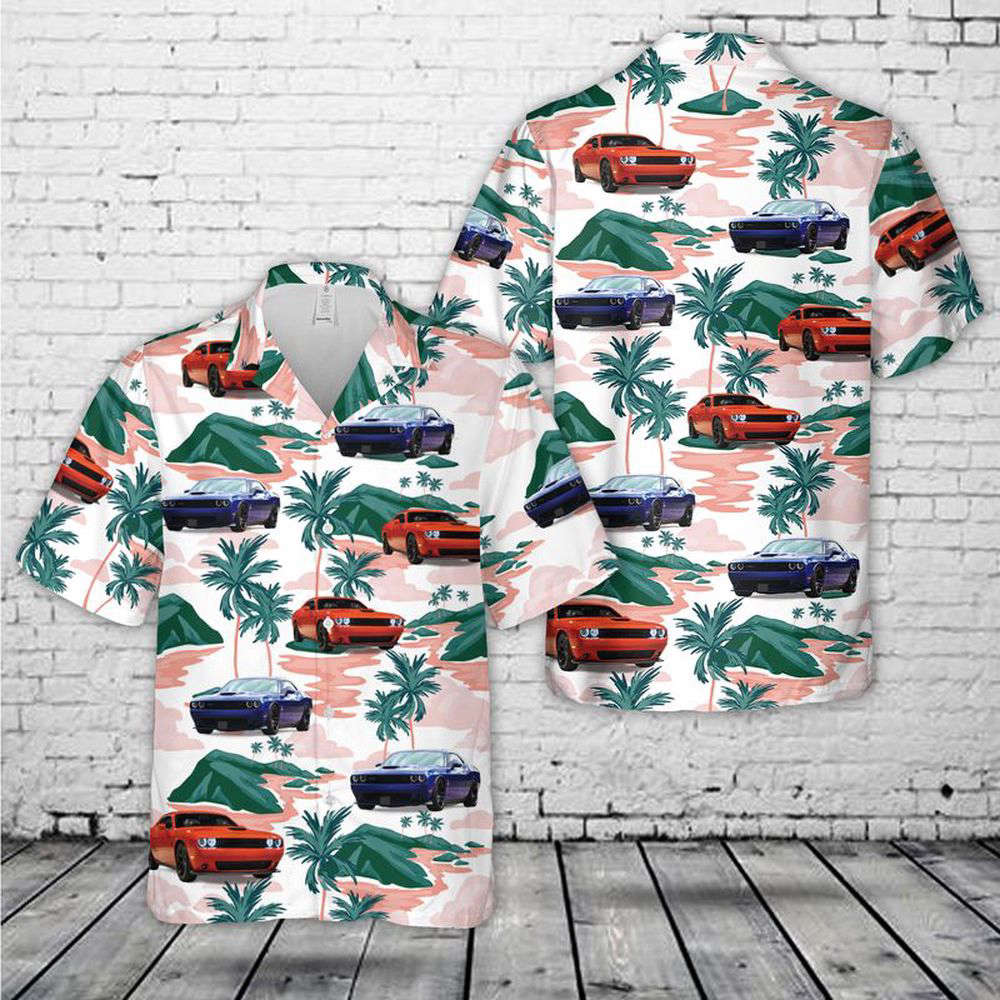 2023 Dodge Challenger R/T Auto MY21 Hawaiian Shirt, For Men Women