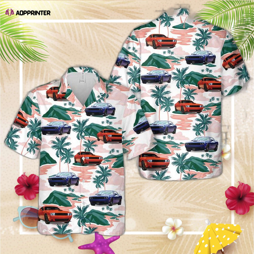 2023 Dodge Challenger R/T Auto MY21 Hawaiian Shirt, For Men Women