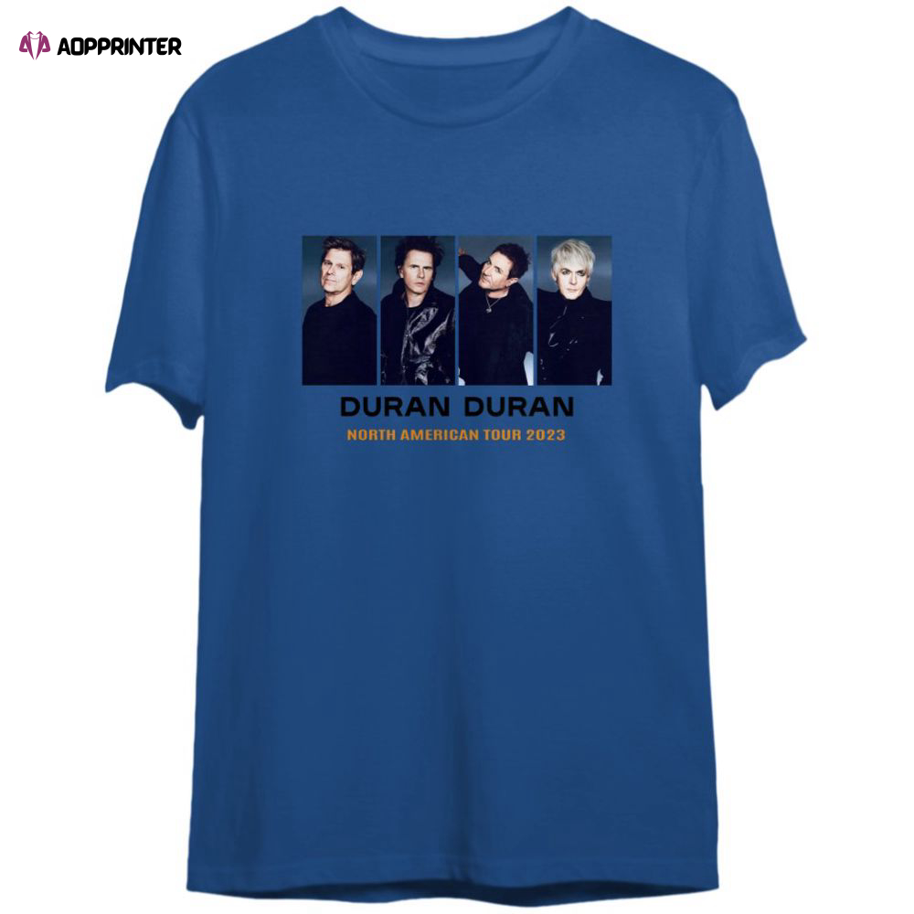 2023 Duran Duran North American Tour T-Shirt For Men And Women