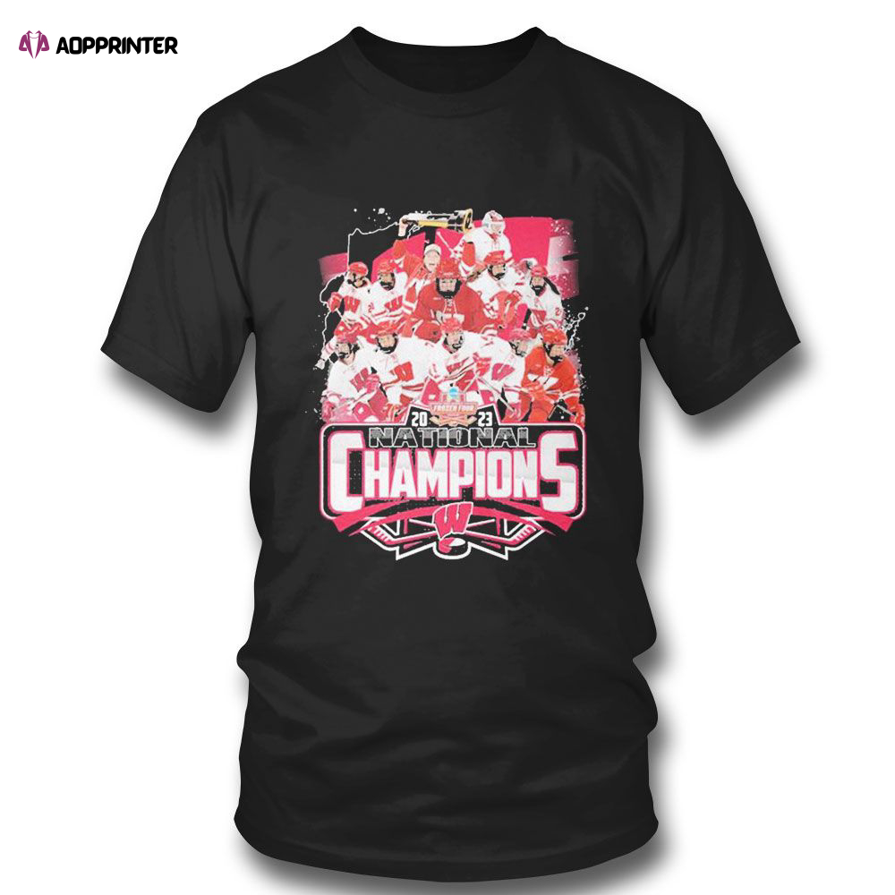 2023 Ncaa Frozen Four National Champions T-shirt For Fans