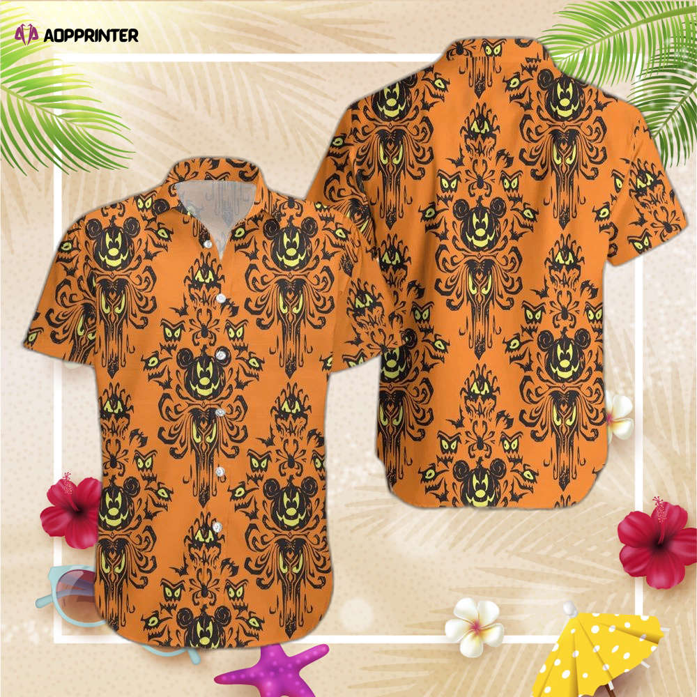 3D Haunted Mansion Unisex Hawaiian Shirt, Gift For Men Women