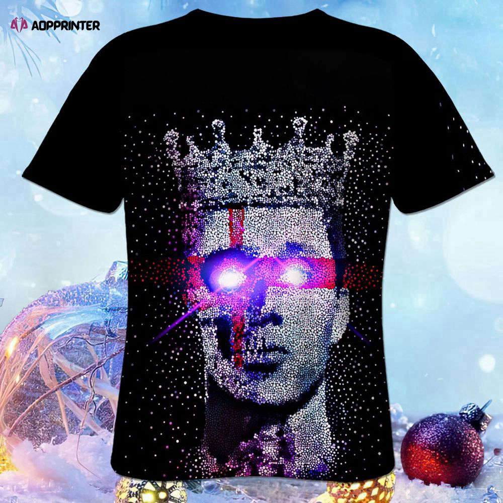 3D T-Shirt Printed Fashion Can Kid Rapper 3D Shirt