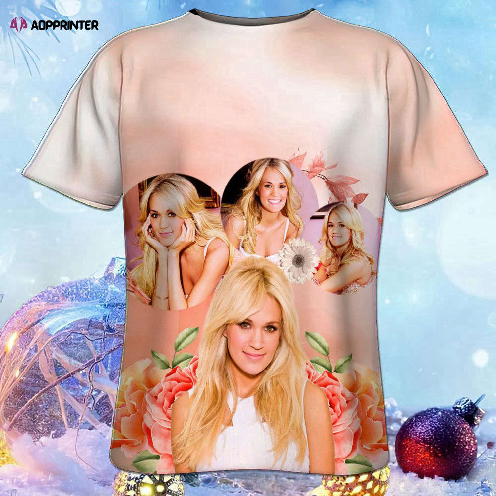 3D T-Shirt Printed Fashion Carri  3D Shirt