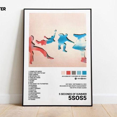 5 Seconds of Summer Poster – 5SOS5 Poster, Best Gift For Home Decorations