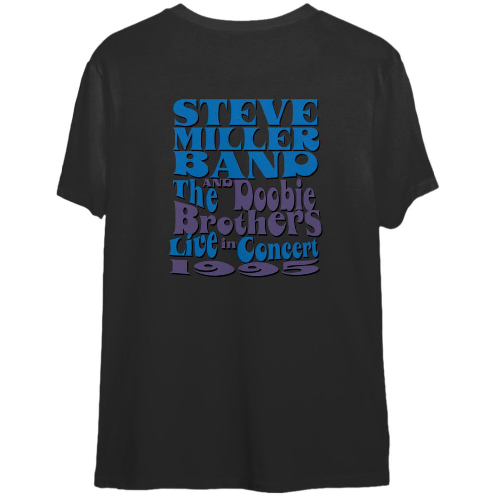 90s Steve Miller Summer Tour T-Shirt For Men And Women. Vintage 1995 Steve Miller