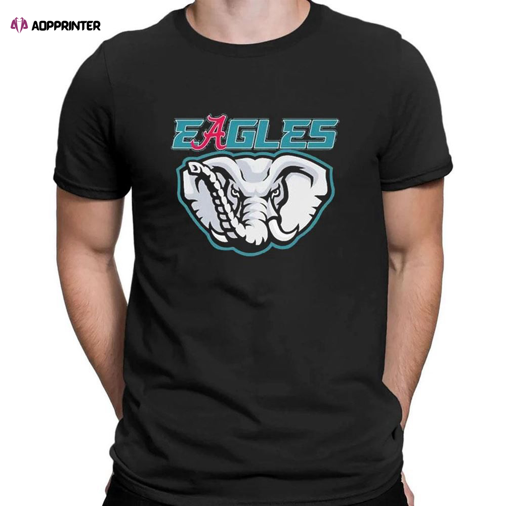 Alabama Elephant Eageoles 2023 T-Shirt For Fans