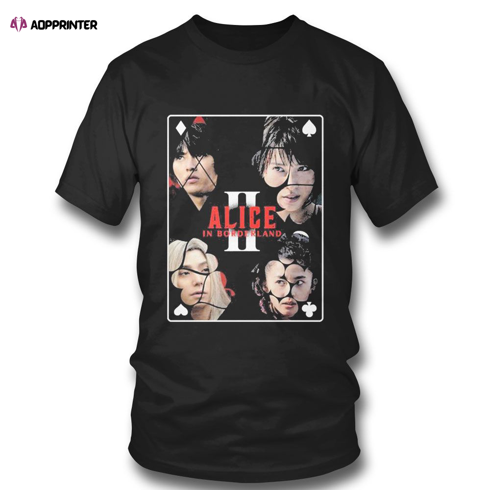 Alice In Borderland Poster T-shirt For Fans