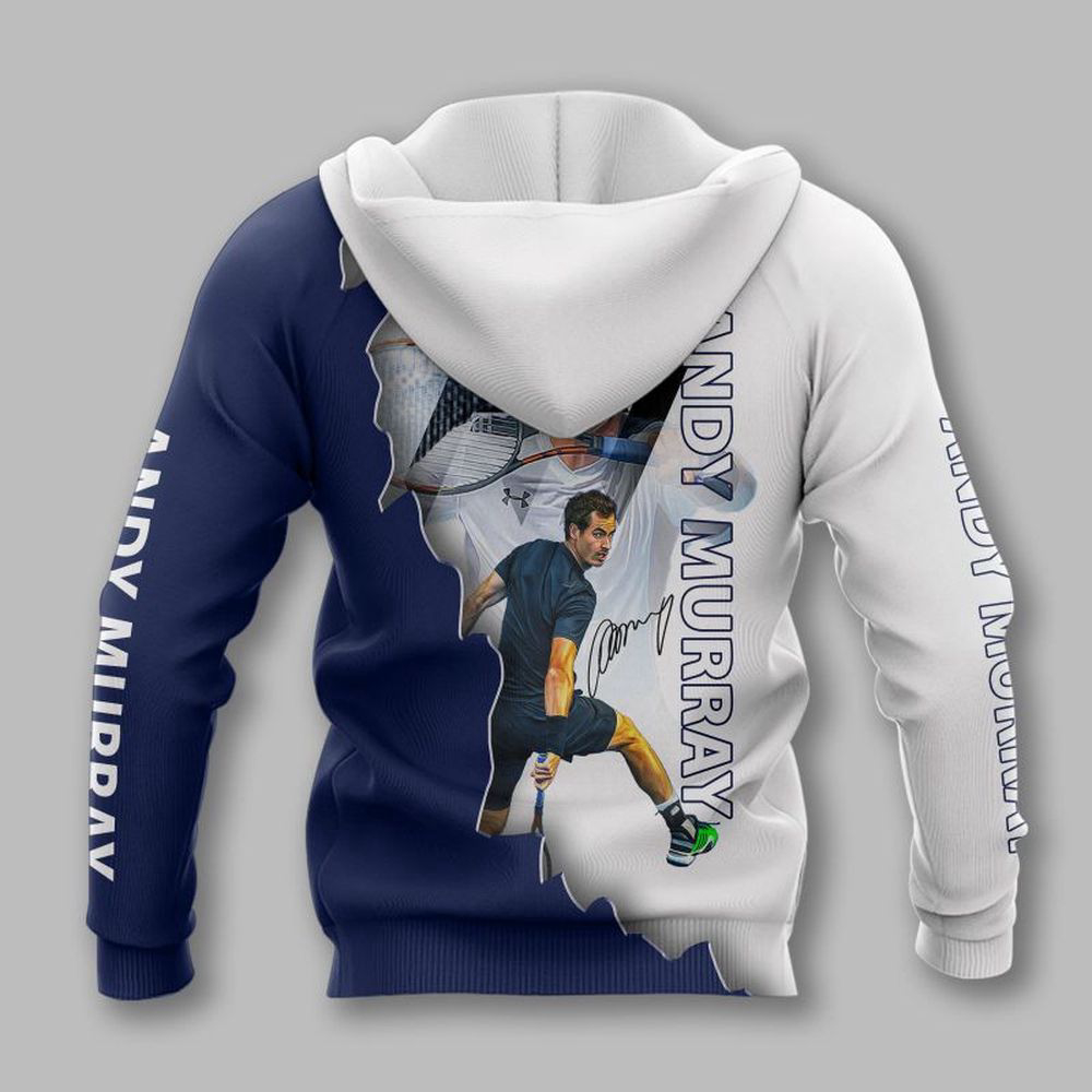 Andy Murray Printing  Hoodie, For Men And Women