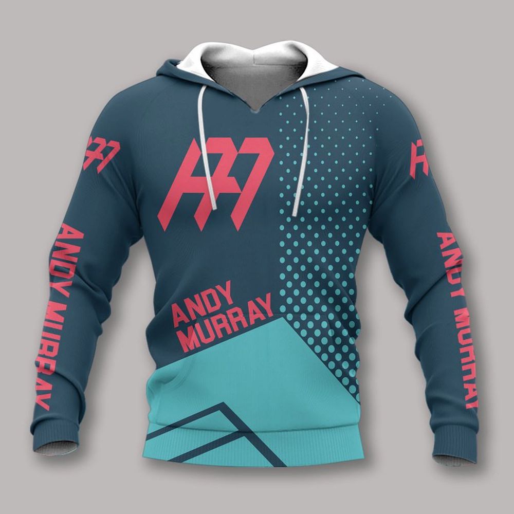 Andy Murray Printing  Hoodie, For Men And Women