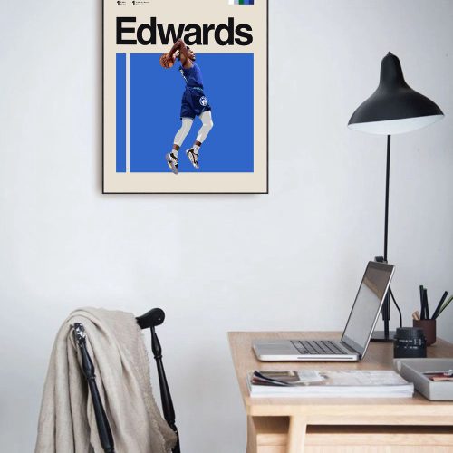 Anthony Edwards Poster, Best Gift For Home Decoration