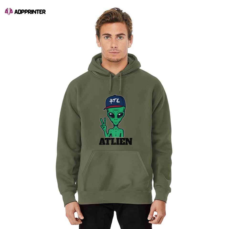 Atlanta Atlien ATL Gift Hoodie, Gift For Men And Women