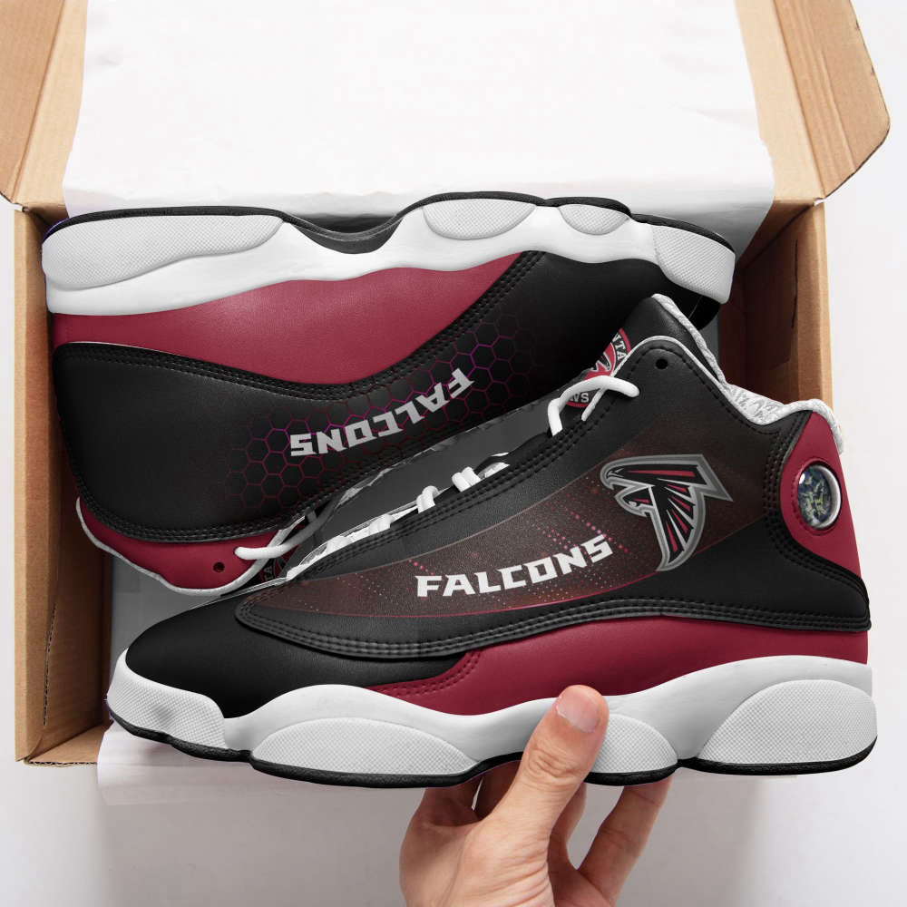 Atlanta Falcons Air Jordan 13 Sneakers, Gift For Men And Women