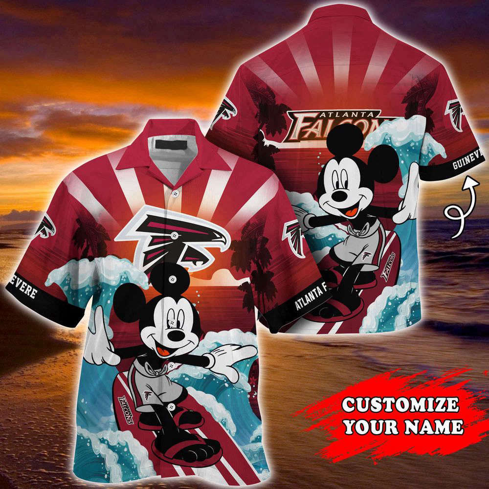 Atlanta Falcons NFL-Summer Customized Hawaii Shirt For Sports Fans