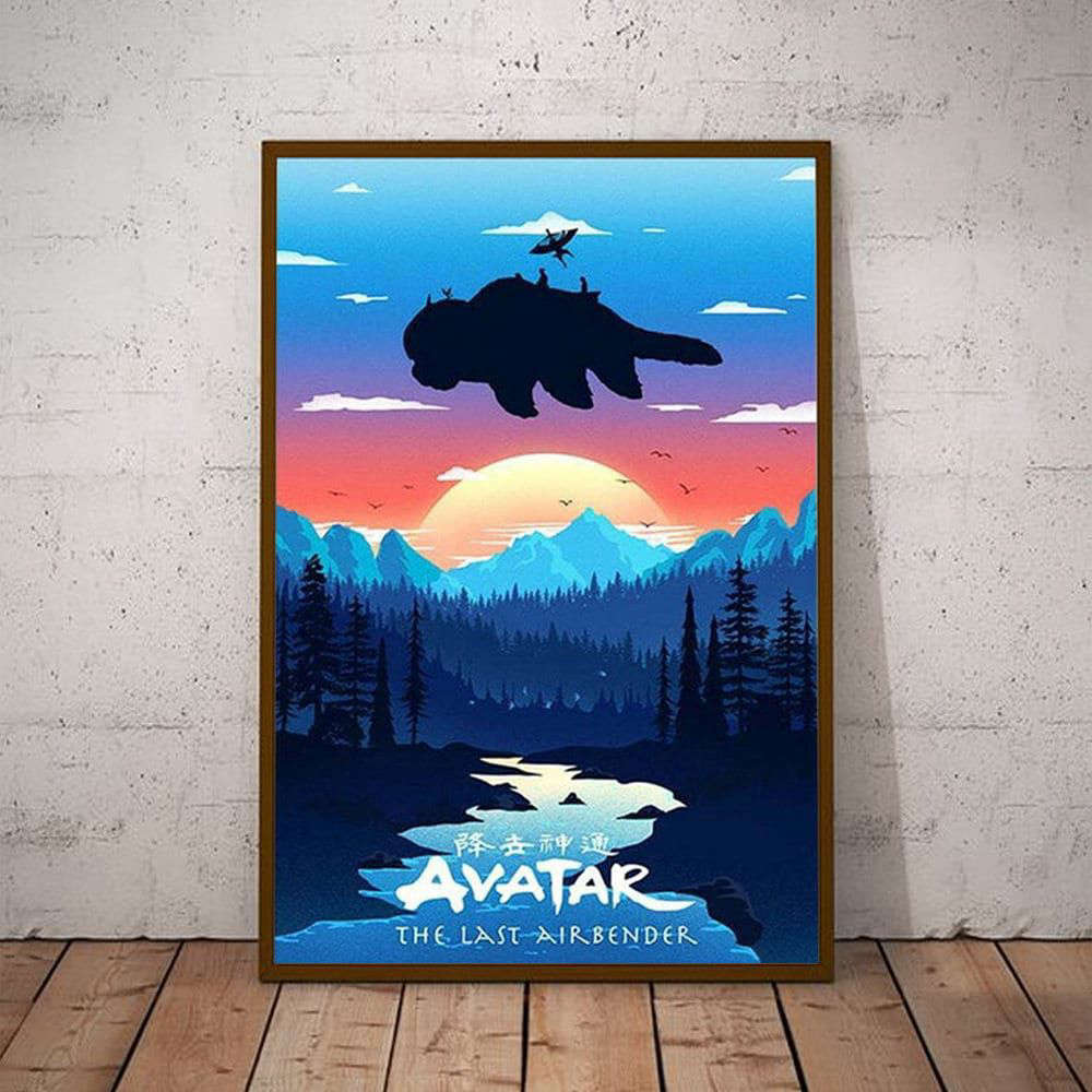 Avatar The Last Airbender Poster  Wall Art –  Avatar The Last Airbender Wall Decor