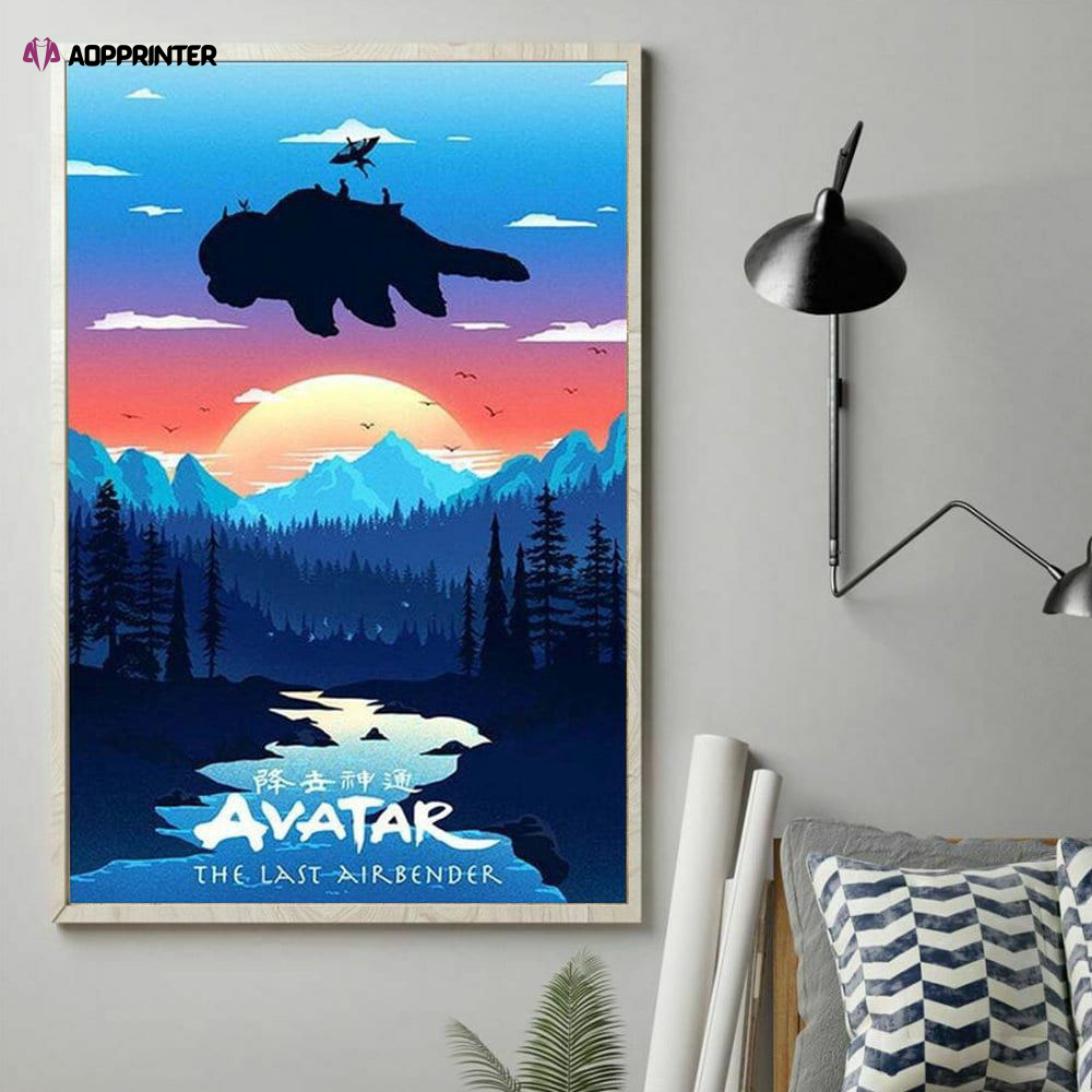 Avatar The Last Airbender Poster Wall Art - Avatar The Last Airbender ...