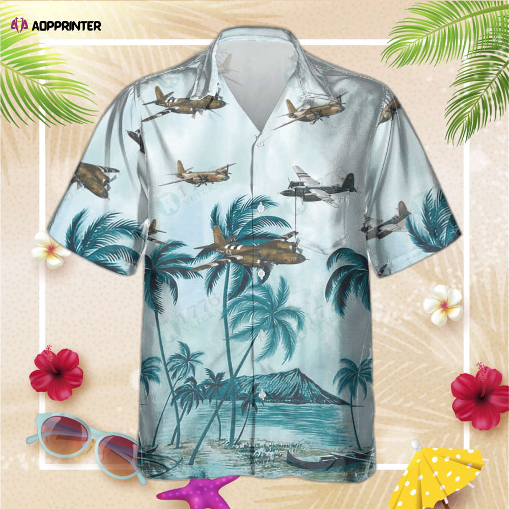 B 26 Marauder Pocket Hawaiian Shirt, Gift For Men Women, Gift For Men Women