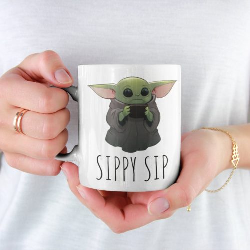 Yoda Best Friend Mug, Baby Yoda Mug, YOda Best Friend, Inspired By Star Wars