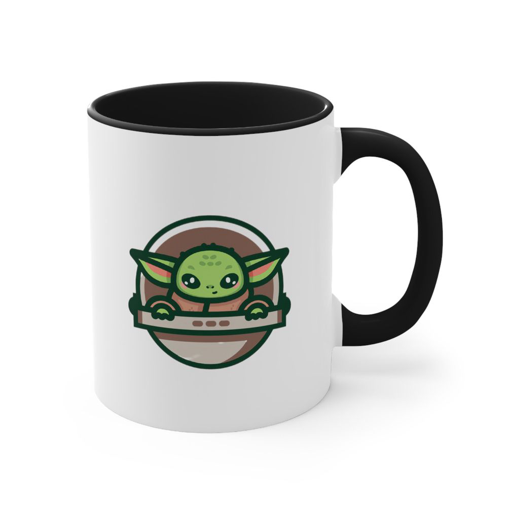 Baby Yoda Star Wars Accent Mug, Star Wars Gifts