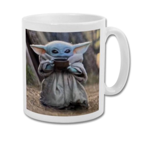 BABY YODA The Child with Soup Sippy Cup Coffee Mug Tea Cup