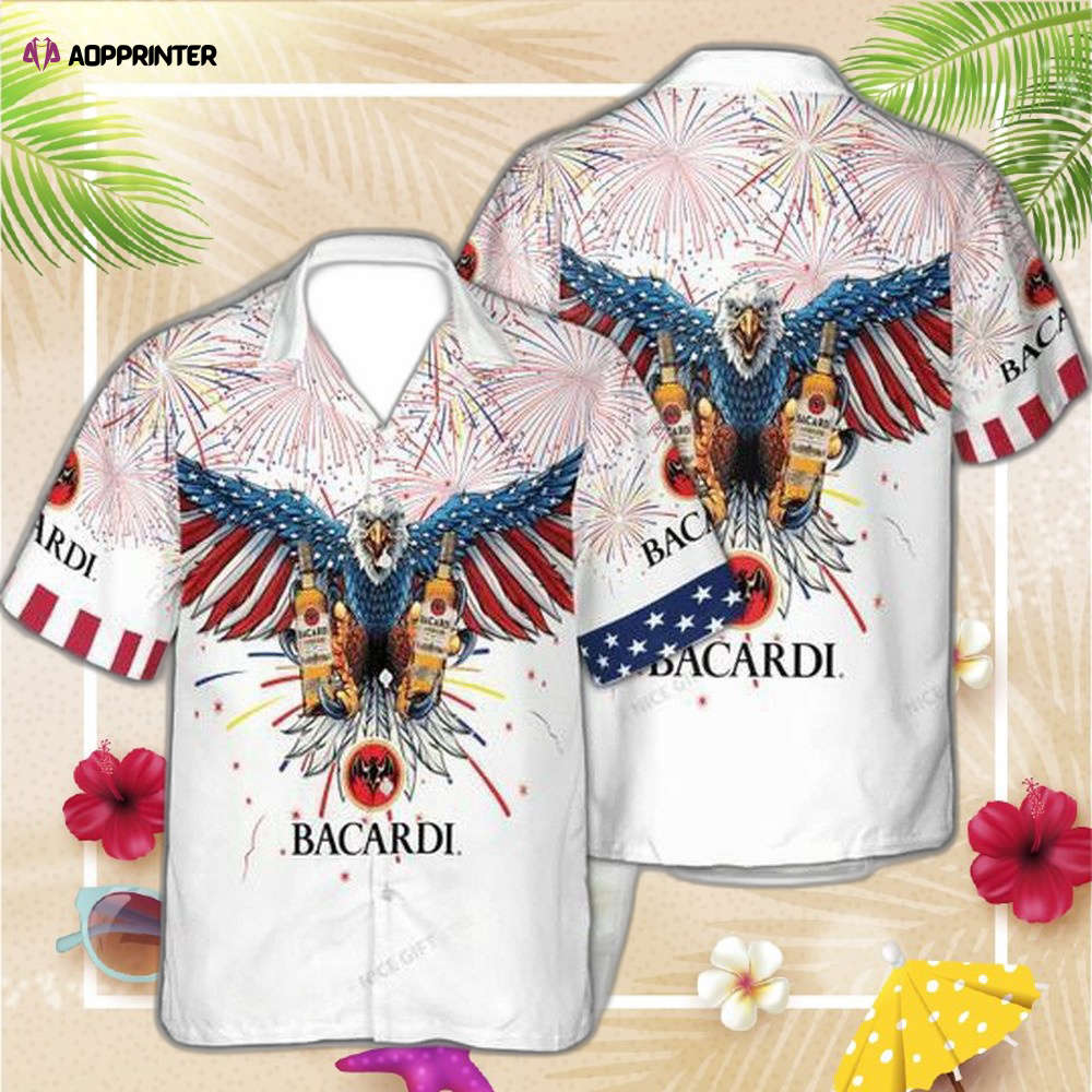 Bacardi 4th Of July Hawaiian Shirt For Men Women