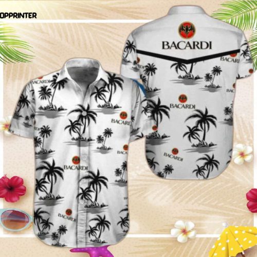 Beer Alcohol Tropical Hawaiian Shirt Tropical Print Button Shirts For Beer Lovers