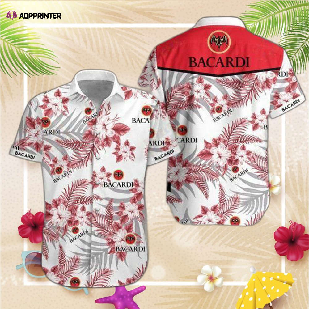 Busch Light Beer Red Apple Hawaiian Shirts