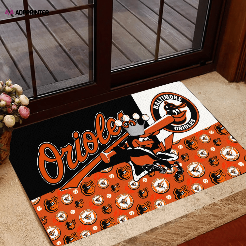 Baltimore Orioles Doormat, Best Gift For Home Decor