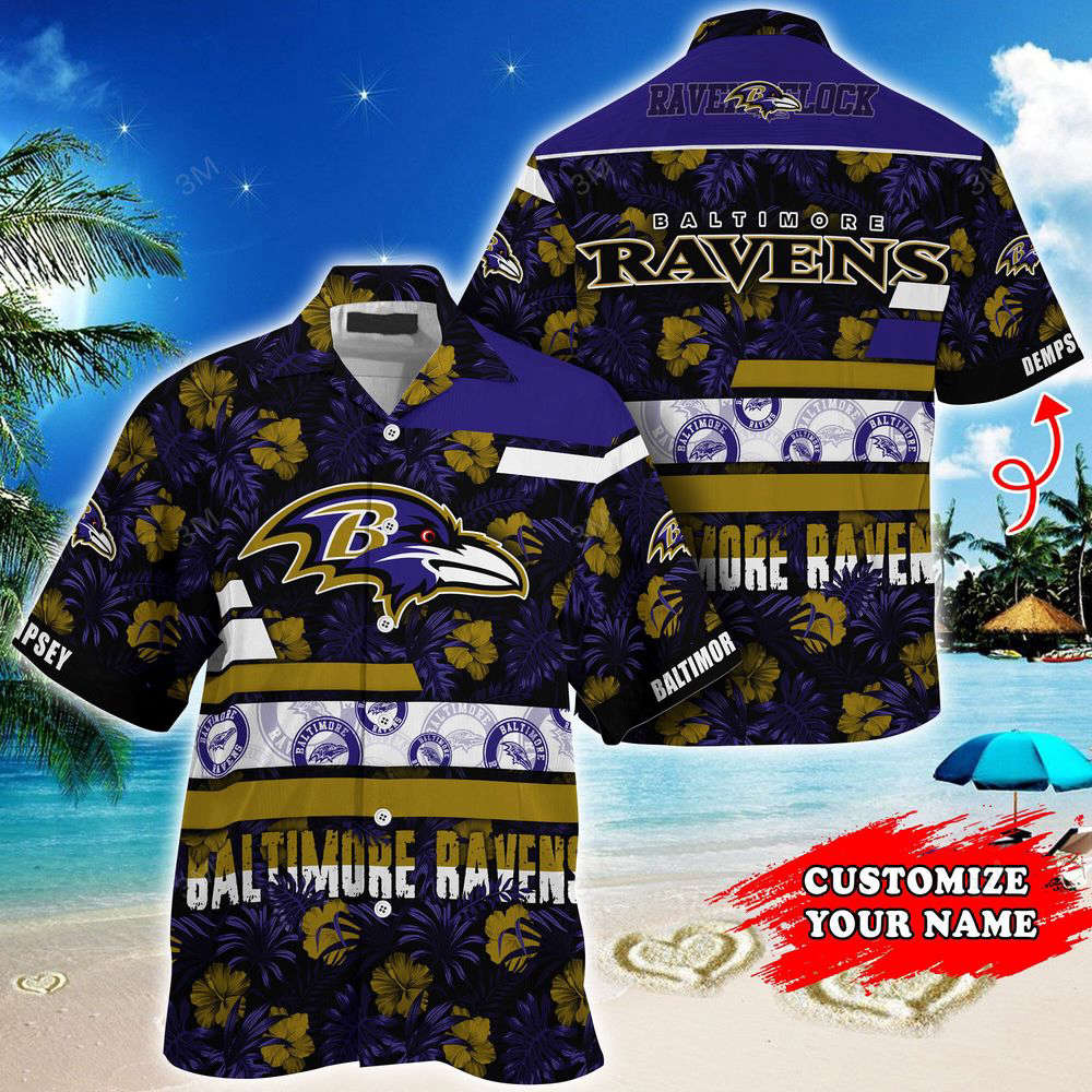 Baltimore Ravens NFL-Super Hawaii Shirt Summer 2023  For Men And Women