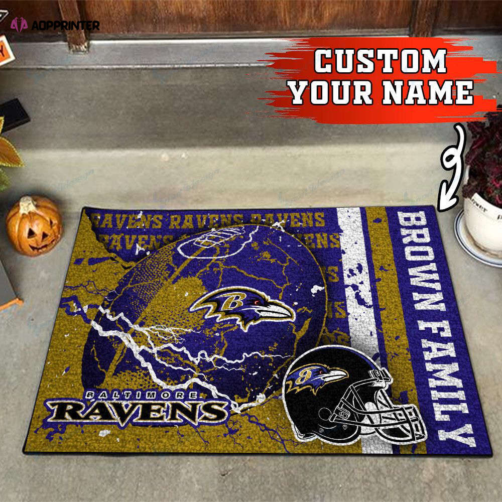 Pittsburgh Steelers Personalized Doormat, Gift For Home Decor