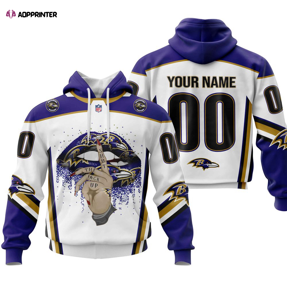 Baltimore Ravens Personalized Hoodie, Gift For Men And Women