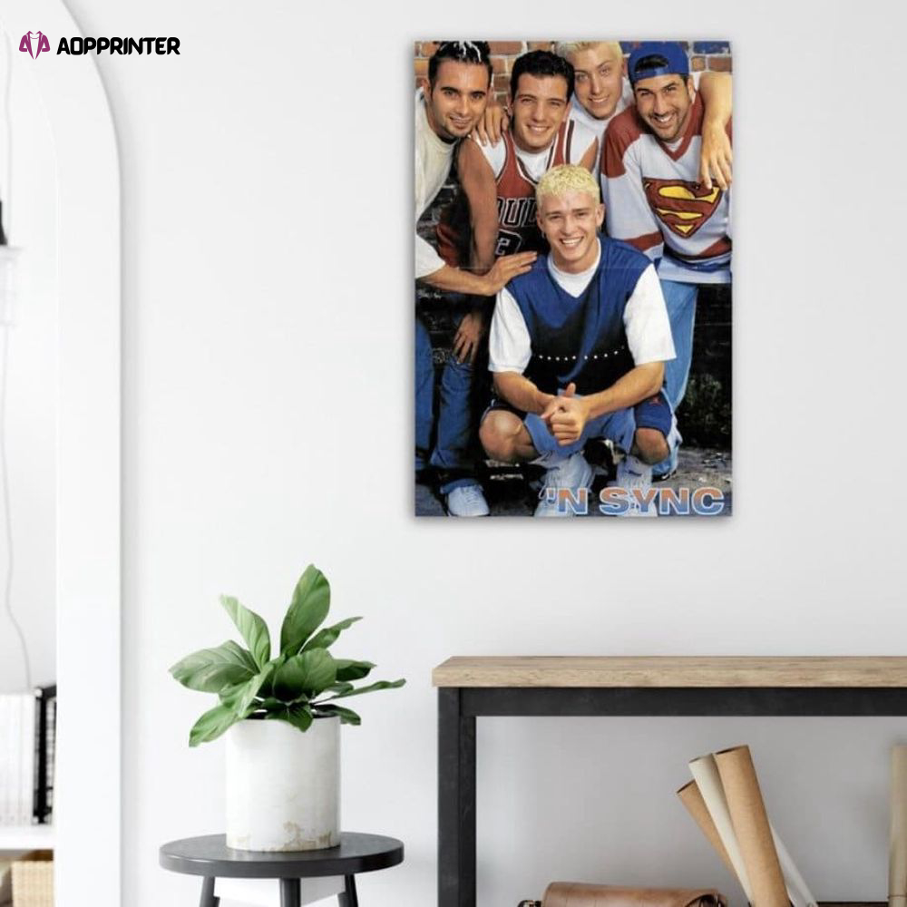 Band NSYNC Poster – Gift For Home Decoration